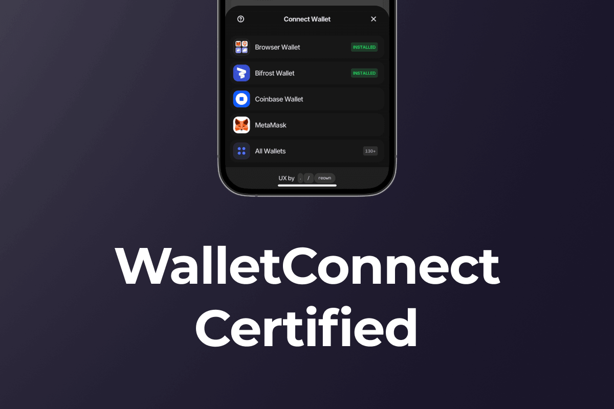 Bifrost Wallet Joins WalletConnect Certified